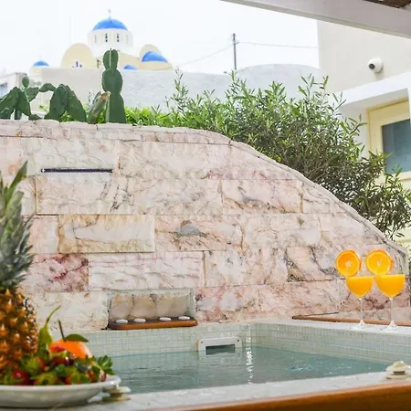 Spacious Santorini 2 Bedrooms Filos Private Jacuzzi Close To Amenities *
