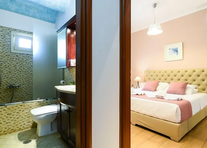 Вилла Spacious Santorini 2 Bedrooms Filos Private Jacuzzi Тира